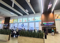 Лайтпостеры (лайтбоксы) на ЖД вокзале