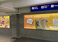 Лайтпостеры (лайтбоксы) на ЖД вокзале